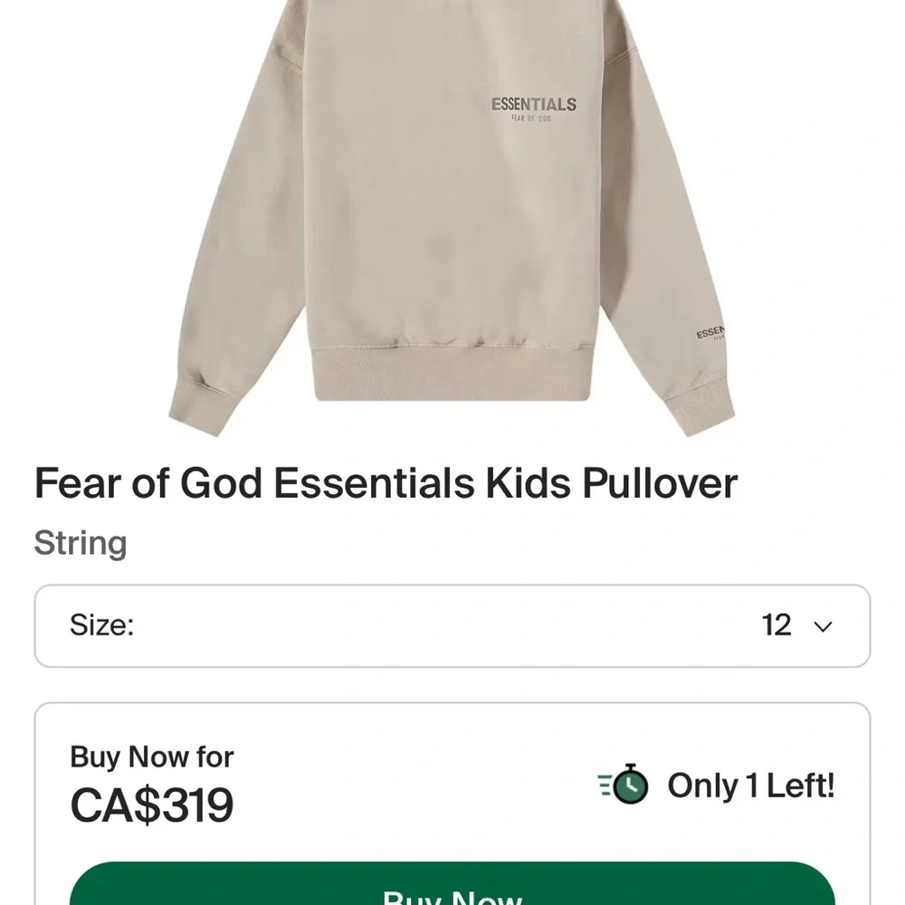 Essentials Fear of God - Picture 7 of 7